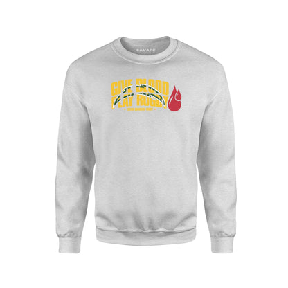 Give Blood Play Rugby Sweatshirt