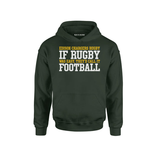 If Rugby was Easy...  Hoodie