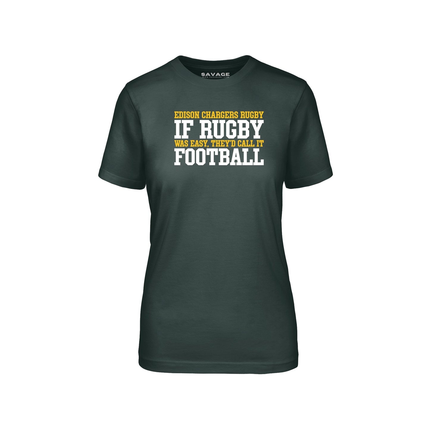 If Rugby was Easy... Tee